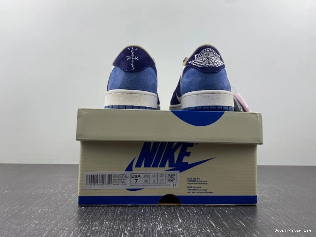 Bmlin 1 SCOTT AIR CUSTOM JORDAN DM7866-808 X TRAVIS 0708